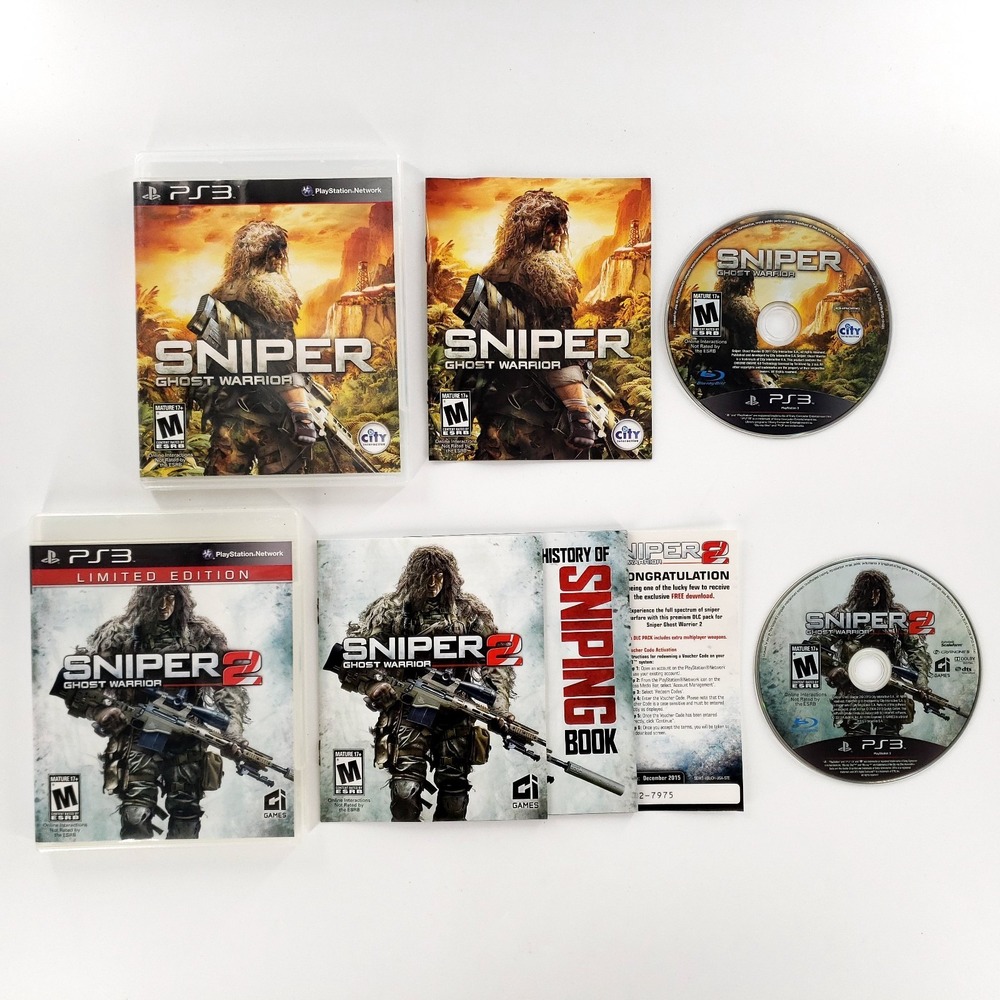 Sniper: Ghost Warrior & Ghost Warrior 2 Limited Edition Microsoft Xbox 360